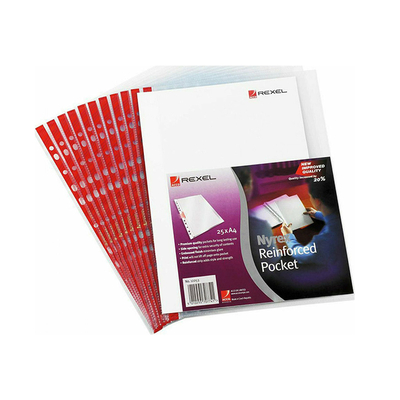 Product Ζελατίνα Rexel 12253 Red Side (12253RDS) base image