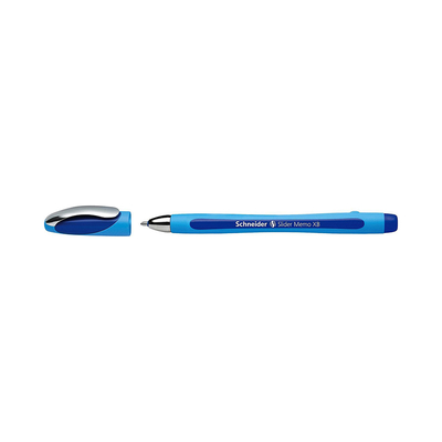 Product Στυλό Schneider Slider Memo Ballpoint pen - blue - XB (150203) base image
