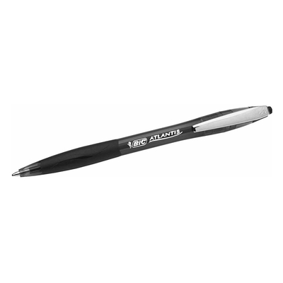 Product Στυλό Bic Ballpoint 1.0mm με Μαύρο Mελάνι Atlantis Soft (902133) base image