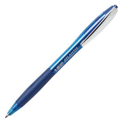 Product Στυλό Bic Ballpoint 1.0mm με Μπλε Mελάνι Atlantis Soft (902132) base image