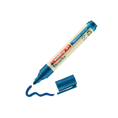 Product Μαρκαδόρος Edding 31 EcoLine Flipchart Marker Blue (4-31003) base image