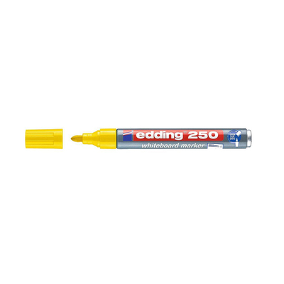 Product Μαρκαδόρος Edding 250 Whiteboard Marker Yellow (4-250005) base image