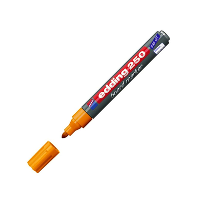 Product Μαρκαδόρος Edding 250 Whiteboard Marker Orange (4-250006) base image