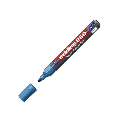Product Μαρκαδόρος Edding 250 Whiteboard Marker Light Blue (4-250010) base image