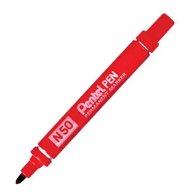 Product Μαρκαδόρος Pentel N50 Permament Marker Red (N50-BE) base image