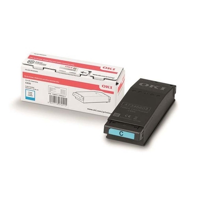 Product Toner Oki C650 TNR CYAN 6K (09006127) base image