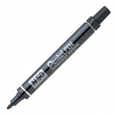 Product Μαρκαδόρος Pentel N50 Permament Marker Black (N50AE) (PENN50AE) base image