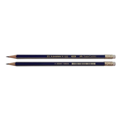 Product Μολύβι Faber Castell Goldfaber 1222 HB με Γόμα Μπλε (116800) base image