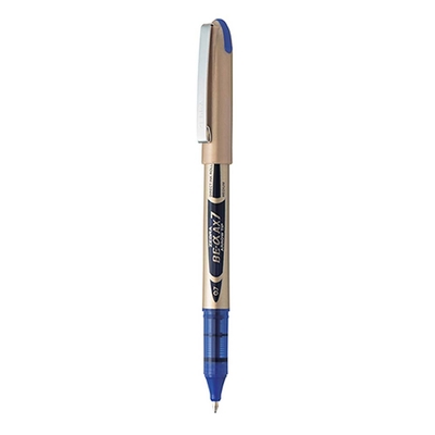 Product Στυλό Zebra AX7 Zebroller Gold RollerPen 0,7mm Blue (ZB-15992Z) base image