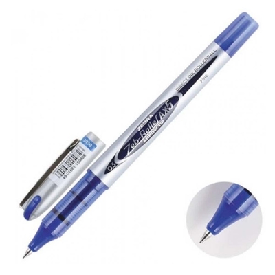 Product Στυλό Zebra AX5 Zebroller Silver RollerPen 0,5mm Blue (ZB-15982Z) base image