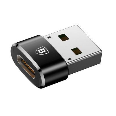 Product Αντάπτορας USB Baseus USB-A male σε Type-C female (CAAOTG-01) base image
