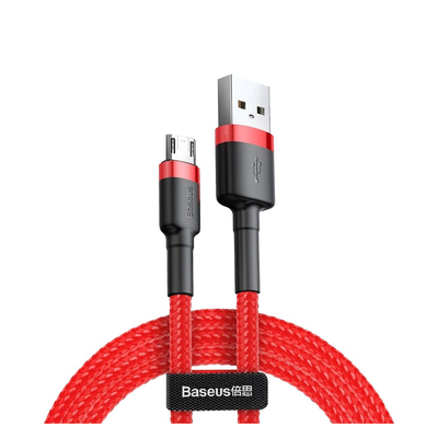 Product Καλώδιο USB Baseus Cafule Braided 2.0 to micro Κόκκινο 1m (CAMKLF-B09) base image
