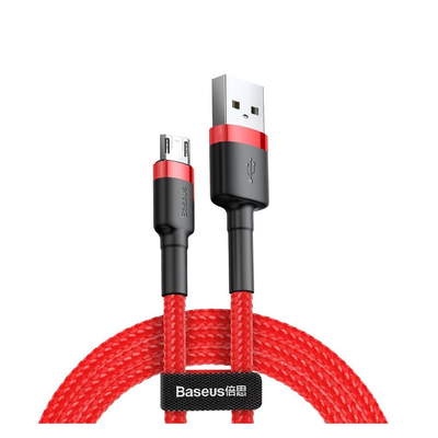 Product Καλώδιο USB Baseus Cafule Braided USB 2.0 to micro USB Κόκκινο 2m base image
