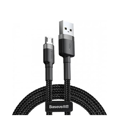 Product Καλώδιο USB Baseus Cafule Braided 2.0 to micro Γκρι 2m (CAMKLF-CG1) base image