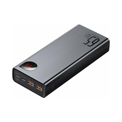 Product Powerbank Baseus Adaman 20000mAh 65W με 2 Θύρες USB-A και Θύρα USB-C Quick Charge 3.0 Μαύρο base image