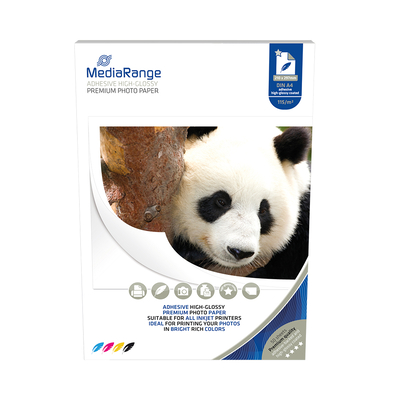 Product Φωτογραφικό Χαρτί MediaRange High Glossy A4 115gr/m² για Inkjet 50 Φύλλα base image