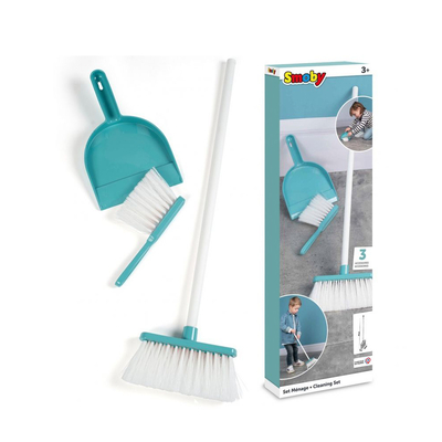 Product Παιχνίδι Μίμησης Smoby Παιχνίδι Καθαρισμού Βούρτσα και Φτυάρι (330317) base image
