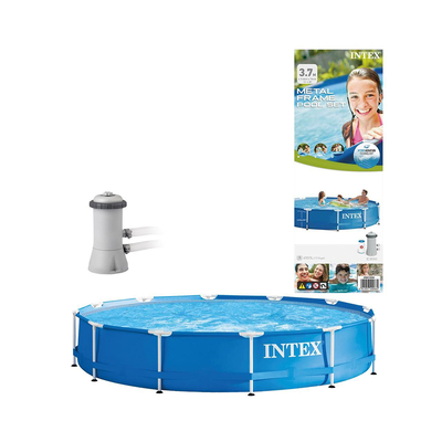 Product Πισίνα PVC Intex Metal Frame Pool 366x76 (0775237) base image