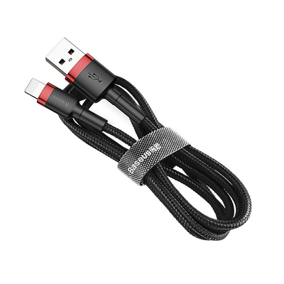 Product Καλώδιο USB Baseus Cafule Braided to Lightning Κόκκινο 0.5m (CALKLF-A19) base image
