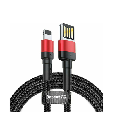 Product Καλώδιο USB Baseus Braided to Lightning Κόκκινο 1m (CALKLF-G91)) base image