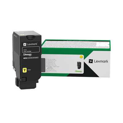 Product Toner Lexmark 5K Pages Yellow (CS730, CS735, CX730, CX735) (71C20Y0) base image