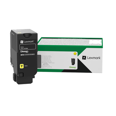 Product Toner Lexmark 16.2K Pages High Yield  Yellow (CS735) (81C2XY0) base image