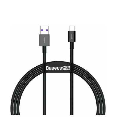 Product Καλώδιο USB Baseus Superior 2.0 Type-C male - USB-A male Μαύρο 1m (CATYS-01) base image