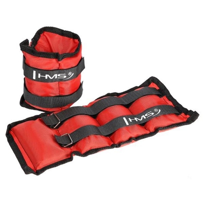 Product Βαράκια ʼκρων HMS Pillow Weights 2x 1.5kg Red (HMSOB03R) base image