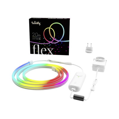 Product Ταινία LED Twinkly Flex Neon Flex Τροφοδοσίας 220V RGB Μήκους 2m base image