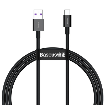 Product Καλώδιο USB Baseus Superior 2.0 Type-C male - USB-A male Black 2m (CATYS-A01) base image