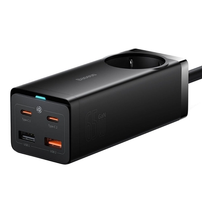 Product Power Strip Baseus 65W GaN3 Pro (PSZM000901) base image