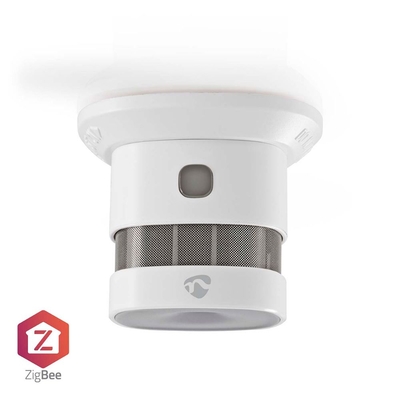 Product Smoke Detector Nedis SmartLife 85 dB White (ZBDS10WT) base image