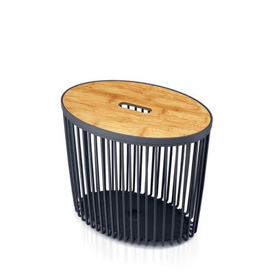 Product Κουτί Αποθήκευσης Prosperplast Clubo Basket 370x298mm Grey (ICLUE30T-S433) base image