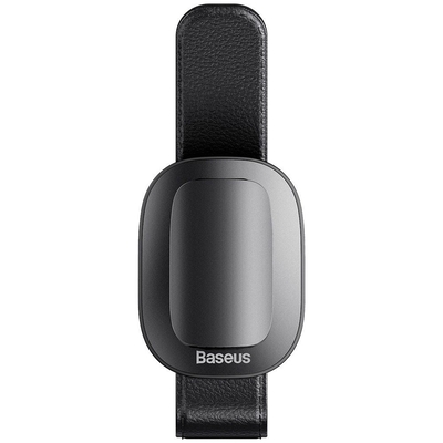 Product Θήκη Γυαλιών Αυτοκινήτου Baseus Platinum Clamping type Black (ACYJN-B01) base image