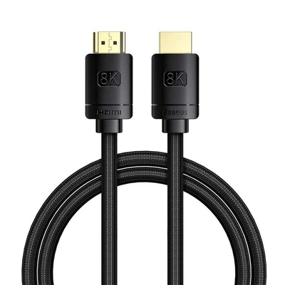 Product Καλώδιο HDMI Baseus High Definition Series 2.1 8K 60Hz, 3D, HDR, 48Gbps, 1m Black (CAKGQ-J01) base image