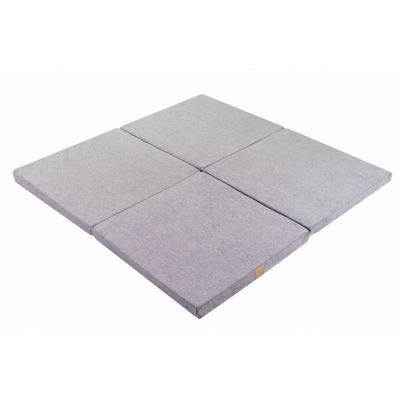Product Στρώμα MeowBaby Light Grey Square Mattress 120x120cm (MATA008) base image