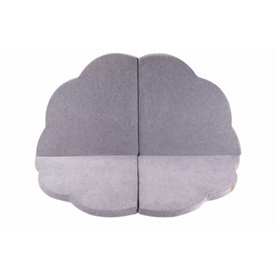 Product Στρώμα MeowBaby Light Grey Cloud Mattress 160x160cm (MATA019) base image