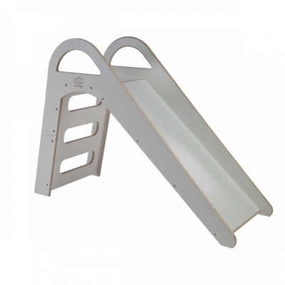 Product Τσουλήθρα MeowBaby Wooden Slide for Children 87x46cm Indoor, Gray (ZS002IE) base image