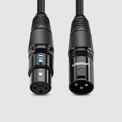 Product Καλώδιο XLR Ugreen female / XLR male - XLR female Μαύρο (AV130) base image