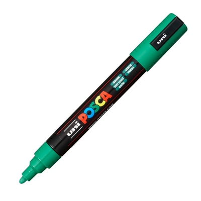Product Μαρκαδοροι Uni-Ball Posca Pc-5M Medium Green (PC5MMGR) base image