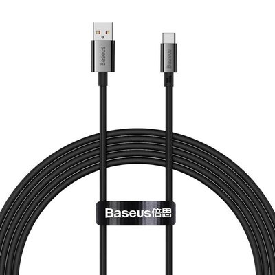 Product Καλώδιο USB Baseus to Type-C Superior 100W 2m Black (P10320102114-02) base image