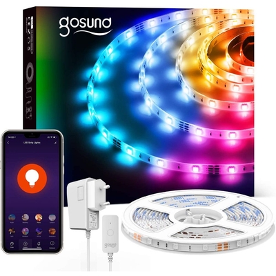 Product Ταινία LED Gosund NiteBird SL2 12V RGB 5m και 30 LED ανά Μέτρο με SMD5050 (SL2) base image