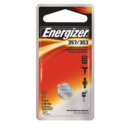 Product Μπαταρία Ρολογιών Energizer 357/303 Silver Oxide SR44 1.55V 1τμχ (9282391) base image