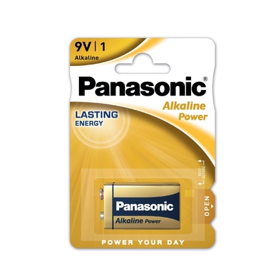Product Μπαταρία Panasonic Alkaline Power 9V 1τμχ (9004704) base image