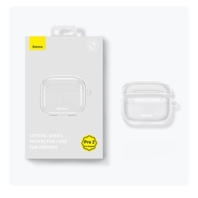 Product Θήκη Baseus Transparent Crystal for AirPods Pro 2 (ARAP000200) base image