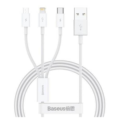 Product Καλώδιο USB Baseus Superior Regular USB 2.0 to micro USB Λευκό 1m (P10320105221-00) base image