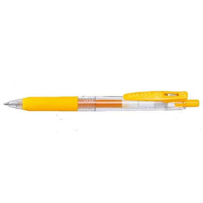 Product Στυλό Zebra Sarasa Clip Gel Pen 0.7 Κίτρινο base image
