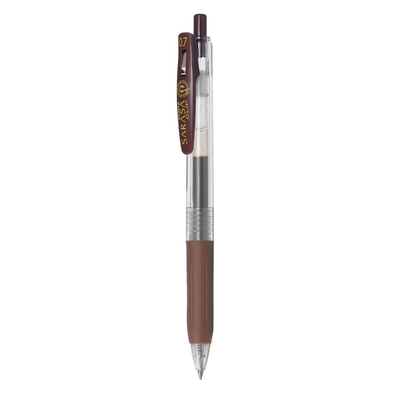 Product Στυλό Zebra Sarasa Clip Gel Pen 0.7 Καφέ base image