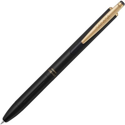 Product Στυλό Zebra Gel 0.5 Grand Sarasa Graphite Black with Blue Ink base image