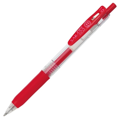 Product Στυλό Zebra Sarasa Clip Gel Pen 1.0 Κόκκινο base image